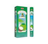 Ourlet Lot de 6 20 Gram de Noix de Coco - Boîte de Six 20 Gram Tubes - Ourlet Encens