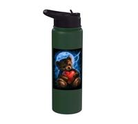 Ours en Peluche avec un cœur Enfants cœur Ours en Peluche Stainless Steel Insulated Water Bottle