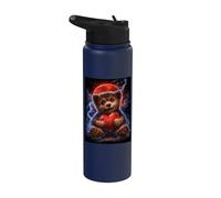 Ours en Peluche avec un cœur Enfants cœur Ours en Peluche Stainless Steel Insulated Water Bottle