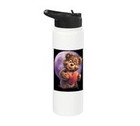 Ours en Peluche avec un cœur Enfants cœur Ours en Peluche Stainless Steel Insulated Water Bottle