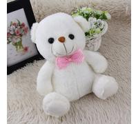 Ours En Peluche Créatif Lumineux Led 22cm, Jouet En Peluche Coloré Brillant Cadeau De Noël Pour Enfants Oreiller
