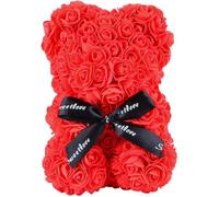 Ours rose mignon amour fleur ours artificiel pour toujours meilleur cadeau de graduation FLEUR STABILISEE - FLEUR ETERNELLE