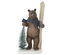 Ours Sapin à LED Ski 66cm Multicolore