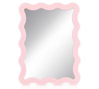 OuryTech Miroir de porte, magnétique, miroir adhésif, 12,7 x 17,7 cm, petit miroir de maquillage en verre pour cabinet, décorations de bureau
