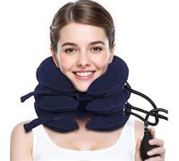OuryTech Nackenstrecker, Collier Cervical Humain et Neck Stretcher Coussin de Cou Gonflable avec Soutien pour entraîneur de Cou