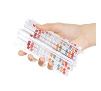 Outanaya Bandes de Test Piscine 14-en-1, 50 Pcs, Papier Ph et Dureté, Lecture Claire Rapide, avec Flacon de Rangement, pour Surveillance de L'eau de Piscine et Spa