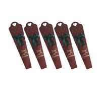 Outanaya Boîte à Fleurs en Papier Cœur 5 Pièces, Paquet D'emballage Décoratifs et Pratiques pour Fleuristes, pour Emballage en Boutique de Fleurs