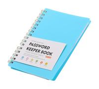 Outanaya Carnet de Mots de Passe à Spirale, Index Alphabétique, PP, Cahier de Connexion avec Pages Multifonctions, Organiseur de Répertoire, Accès Rapide aux Informations