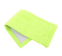 Outanaya Lingette de Rechange en Fibre Synthétique pour Balai, Tête de Serpillière Verte, Nettoyage Sûr et Ramassage de Saleté, Adaptée pour Sols en Vinyle et Carrelage en Magasin ou