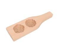 Outanaya Moule à Gâteaux de Lune en Bois Traditionnel, Facile à Nettoyer et Sûr, pour Biscuits et Chocolat Pendant la Fête Mi-automne