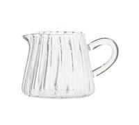 Outanaya Petit Pot à Crème 150ml en Verre Finition Soignée et Belle Apparence Sécurisé Chocs Thermiques pour Café et Cappuccino Convient à Tous Types de Fêtes