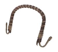 Outanaya Poignée en rotin marron pour théière céramique, forme U confortable, accessoire solide pour usage quotidien à domicile ou maison de thé