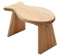 Outanaya Repose-Pieds en Bois de Poisson pour Garçon et Filles, Solide et Résistant, Tabouret Portable Adorable pour Salon Bureau, Design Chic et Fonctionnel