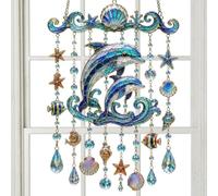 Outdoor Garden Wind Chimes | Marine Theme Outside Patio Decoration