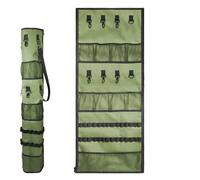 Outdoor Gear Totes - Poches d'équipements en toile - Porte-outils portable à suspendre - Pack d'accessoires enroulable | Sac à dos en pleine nature | Randonnée en pleine nature Alpinisme Scoutisme