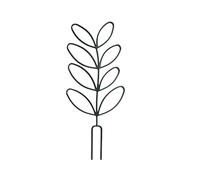 Outdoor Ivy Pothos Treillis Petit - Lot de 2 piquets d'escalade pour en pot, cadre en métal - Mini structure de jardin pour jardinier, maison, appartement, salon, balcon, terrasse