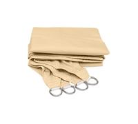 Outdoor Sun Shade Sail - 420D Oxford Cloth Beige Waterproof Canopy 2/ Garden Awning - Protection UV Rainproof Cover - Pour Patio, Balcony, Terrace, Pool, Camping et Outdoor Leisure Areas