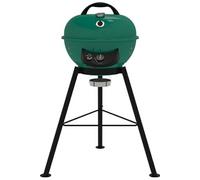 Outdoorchef City 420 G SE Green - Barbecue à Gaz Sphérique Compact avec Sac de Transport, 4,3 kW, Cuisson Directe et Indirecte, 4-6 Personnes