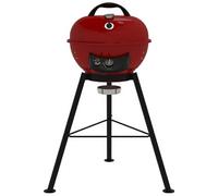 Outdoorchef City 420 G SE Red - Barbecue à Gaz Sphérique Compact avec Sac de Transport, 4,3 kW, Cuisson Directe et Indirecte, 4-6 Personnes