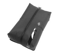 outdoorm Sac de Rangement sous Vide 17L pour Voyage, réutilisable, Gain de Place, avec Fermeture sous Vide, idéal pour valises, Bagages et Sacs à Dos. Fond Plat en TPU 70D Gris. (avec fenêtre)