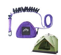 Outdoors Heavy-Duty Clothes Line - Compact Loss-Proof Camping Kit