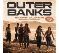 Outer Banks 16-Month 2024-2025 Wall Calendar With Bonus Poster