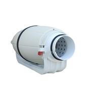 OutFyt Ventilateur De Conduit Ultra Silencieux 4/5/6 Pouces, Puissant D'échappement À Flux Mixte For Hotte Cuisine, Extracteur D'air,Ventilation de l'air(5inch)