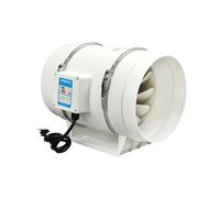 OutFyt Ventilateur D'extraction Silencieux En Ligne, 4/5/6 Pouces, For Conduit, Salle De Bains, Extracteur, Ventilation, Cuisine, Toilettes, Mur, Nettoyage L'air,Ventilation de l'air(6inch 150mm)