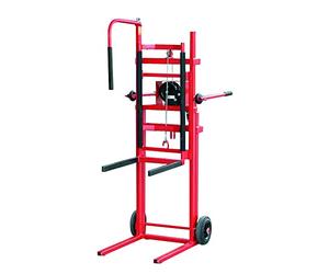 Outifrance 8837610 Diable lève chauffe-eau à treuil auto-freiné