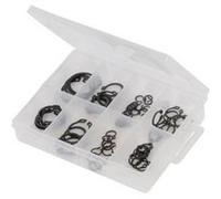 Outifrance - Coffret de 64 circlips extérieurs (6 à 25 mm) G