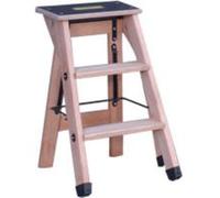 Outifrance - Escabeau bois professionnel 2 marches + tablette G