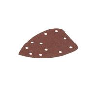 Outifrance - Lot De 5 Patins Triangulaires Auto-Agrippants - Grain 40 - 150X150X100 Mm