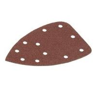Outifrance - Lot De 5 Patins Triangulaires Auto-Agrippants - Grain 40 - 165X165X100 Mm G