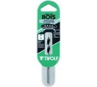 Tivoly Foret à bois 10863820800 SLR 3 pointes 8 mm Long. 114 mm Prof. de coupe 75 mm Lot de 6