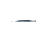 Outifrance - Précelle inox bec coudé 130 mm