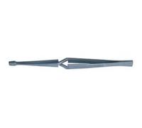 Outifrance - Précelle inox bec coudé 130 mm G