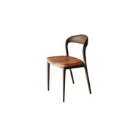 OUTIFUOTPP Chaise de Salle à Manger Nordique Minimaliste en Bois Massif, avec Dossier styliste Moderne, Chaise d'étude Domicile et Bureau(Battery Case)