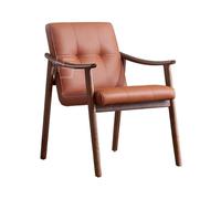 OUTIFUOTPP Chaise Longue Italienne en frêne, Fauteuil Minimaliste Nordique, canapé Solo Design de Luxe avec Table à thé Bois for Salon et Balcon(B)