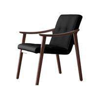 OUTIFUOTPP Chaise Longue Italienne en frêne, Fauteuil Minimaliste Nordique, canapé Solo Design de Luxe avec Table à thé Bois for Salon et Balcon(E)