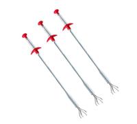 Outil 3 Pièces de Dragage de Drain à Quatre Griffes Flexible Couleur Aléatoire