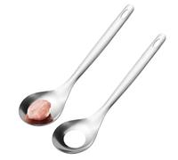 Outil à boulettes de viande portionneuse manuelle en acier inoxydable avec | façonneuse à boulettes en acier inoxydable pour pâte de crevettes, maison, chef, cuisson, pâtisserie,
