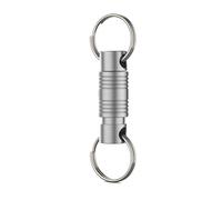 Outil à clip rotatif industriel, outil de porte-clés de randonnée, mousqueton multifonctionnel pour le camping et l ' organisation des clés, porte-clés à déconnexion rapide, porte-clés en alliage