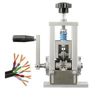 Outil à dénuder électrique automatique - 220 V multifonction pour éplucher les fils de cuivre, pince à dénuder compacte pour la maison, la réparation et le recyclage | Câble métallique alimenté