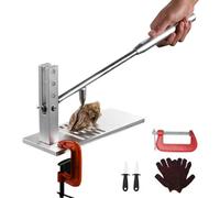 Outil à Huîtres En Acier Inoxydable,Ouvre Huitre,Ensemble De Couteaux à Huîtres Oyster Shucker Avec Hauteurs Réglables,Avec 2 Couteaux à Huîtres Et Gants,Pour Les Barbecues,Ménages De Restaurant