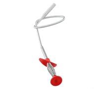 Outil à main fin et flexible à ressort de 61 cm avec tige flexible et pince à 4 broches pour réparation et entretien automobile