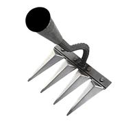 Outil à main, outil de griffes de jardin - Râteau de jardinage multi-dents | Outil de décapage d'herbe amovible pour plantes, fleurs, arbustes