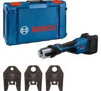 Bosch Professional 18V System sertisseuse sans fil GPT 18V-32 (puissance 32 kN, raccords plastique jusqu'à 110 mm, raccords métal jusqu'à 54 mm, mâchoires presse SV15, SV22, SV28, avec XL-BOXX)