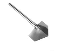 Outil applicateur d'angle, grattoir à mastic, plâtrier d'angle intérieur et extérieur en acier inoxydable pour travaux de finition d'angle de mur intérieur (B)