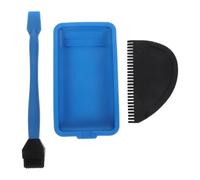 Outil Applicateur de Colle Silicone Pinceau et Plateau pour Bois | Application Précise, Résistant à Chaleur, Facile à Nettoyer, Portable, pour Ateliers et Studios