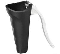 Outil casse-noix de qualité supérieure en acier inoxydable pour coquilles dures, noix de pécan - Levier facile à presser Design ouvre-noix Accessoire de cuisine 11,2 cm (noir 1)